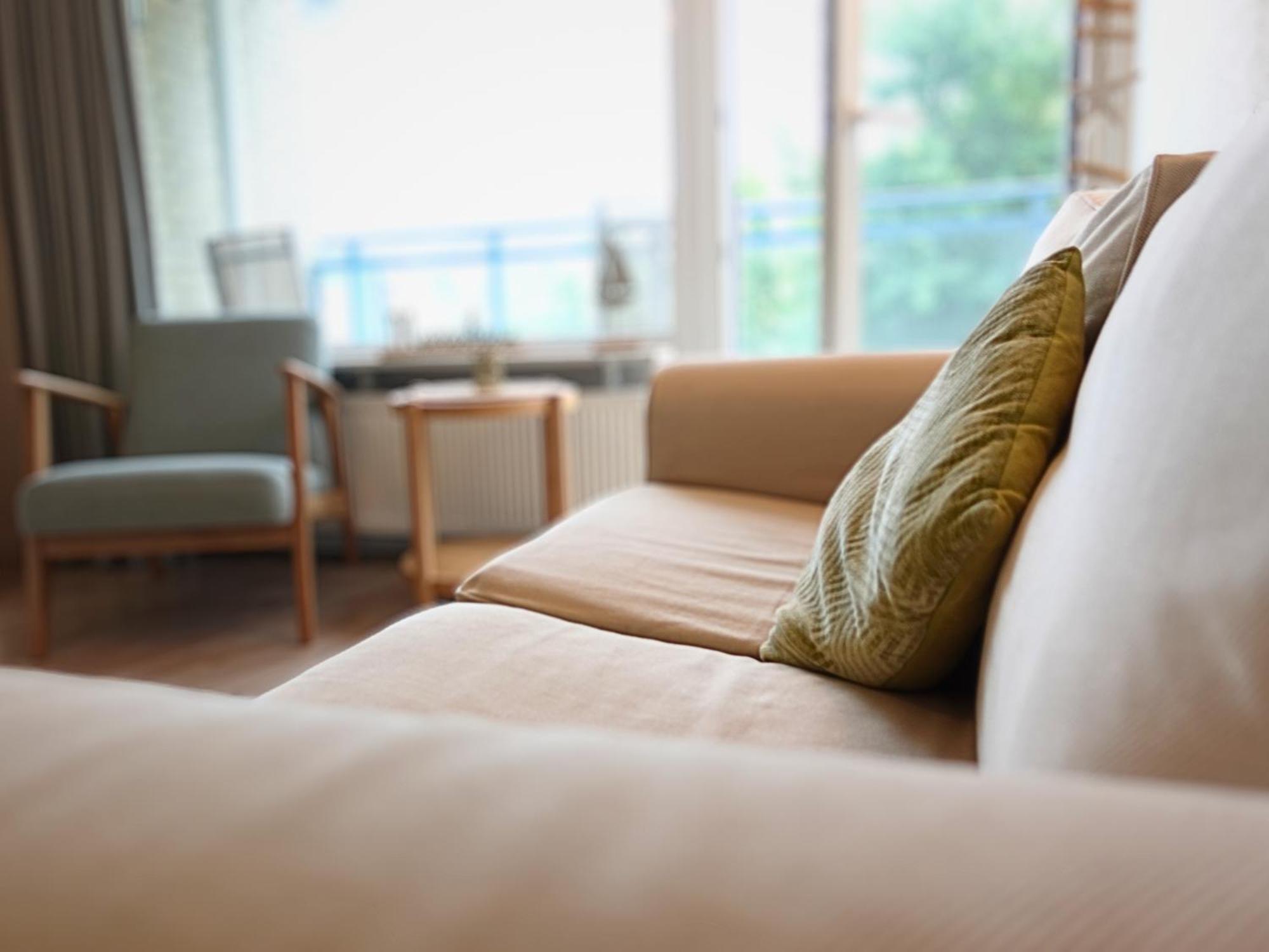קושהאבן Duhnentraum Bestlage Am Sandstrand, Balkon,Meerblick, Parkplatz, Aufzug, Wlan, Bettwaesche,Handtuecher,Netflix Uvm מראה חיצוני תמונה